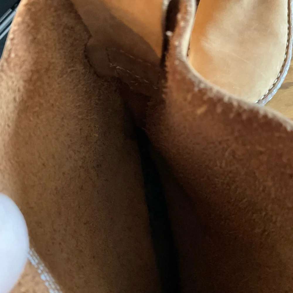 Born Suede Leather Tan Mid-Calf Women’s Boots, Sz 9 - Picture 14 of 14